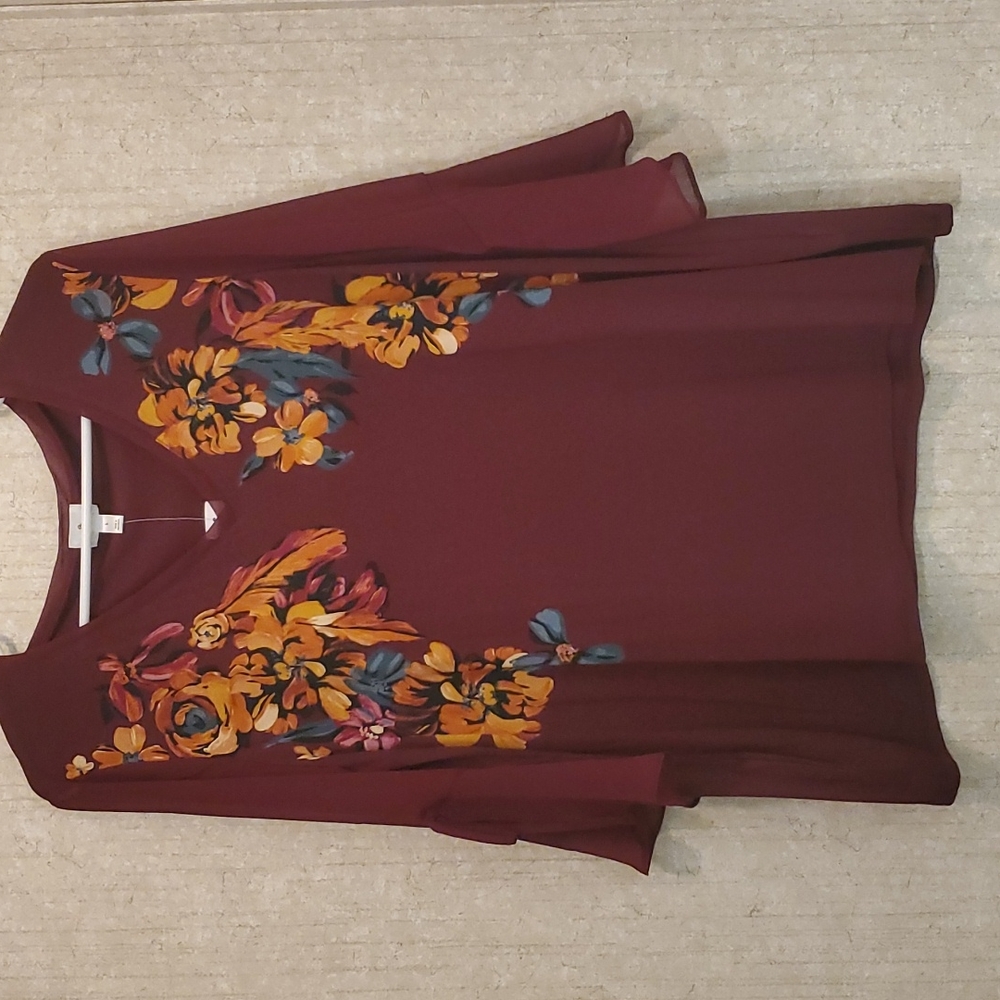 Dress Barn Floral Blouse